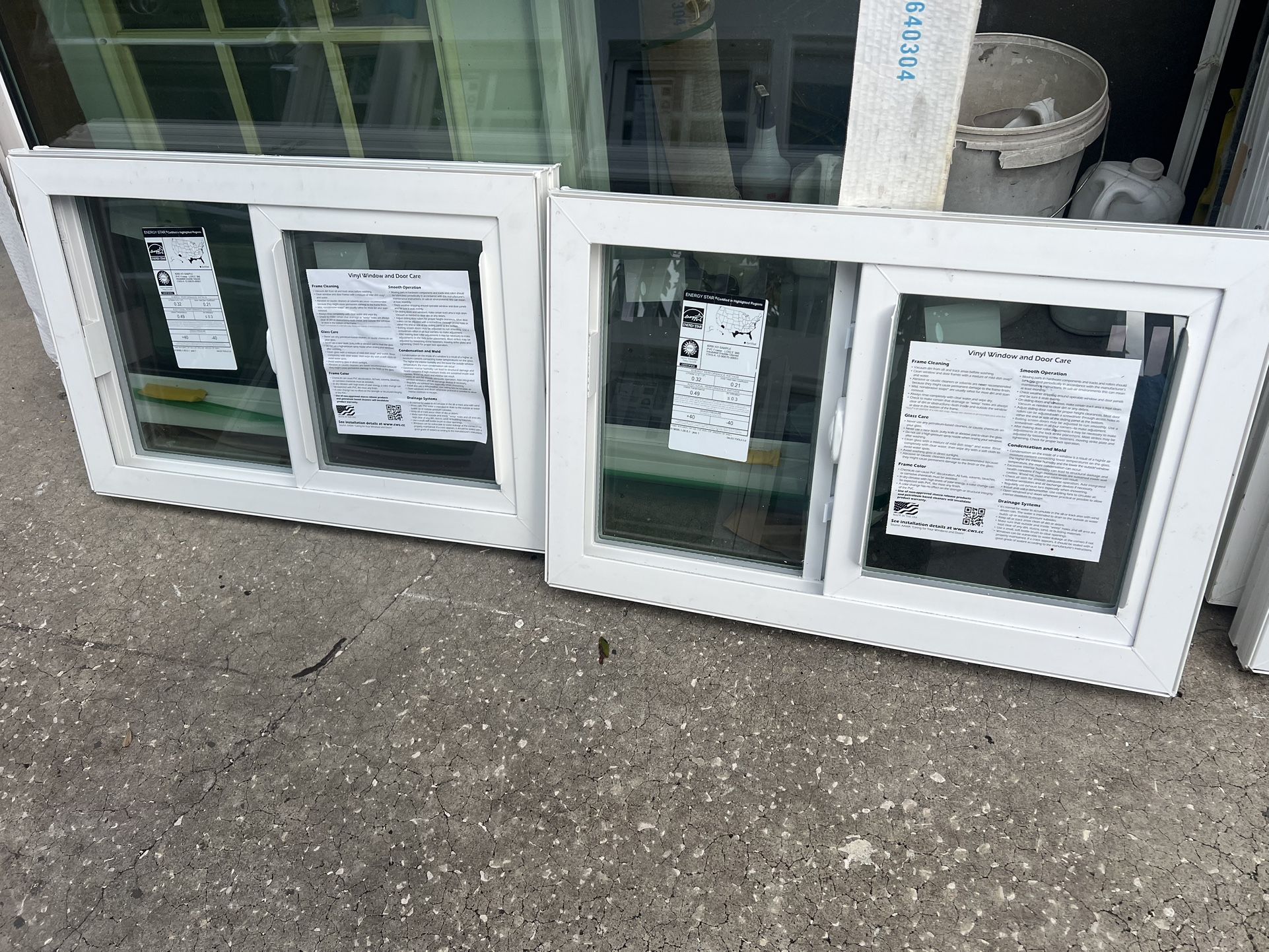 CWS Horizontal Window 30x20 Each $150