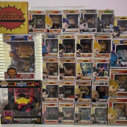 Exclusive Funko Pop Collection - My Hero Academia, Dragonball Z, Marvel & More!