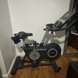 NordicTrack Studio Bike with 7” Smart HD Touchscreen
