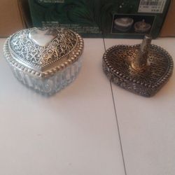 jewelry box and ring stand 
