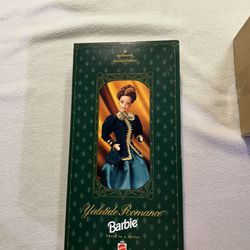 Yuletide Romance Barbie Doll Collectors Item Hallmark