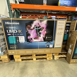 65” Hisense Smart 4K LED UHD Tv