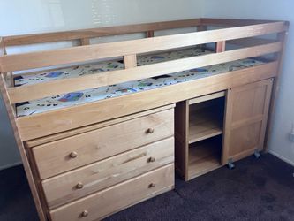 Twin size Loft bed - used