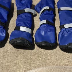 Blue Hipaw Dog Boots 