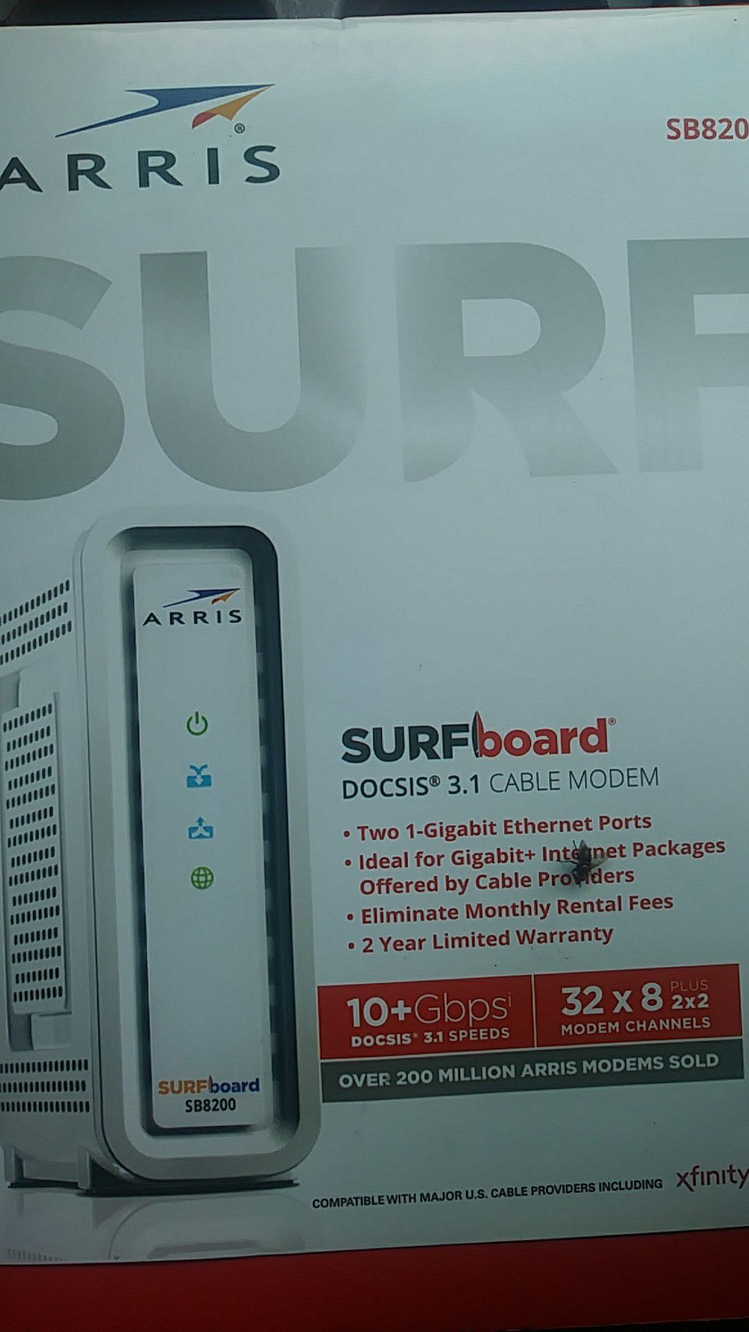 Arris surfboard dcsis 3.1 cable modem