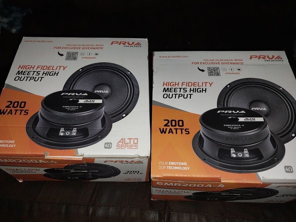 New Pair Of PRV 6.5s