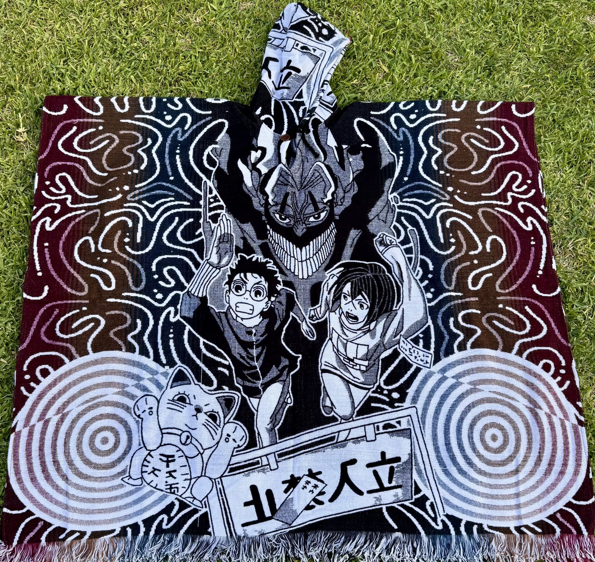 Anime Adult Size Alpaca Poncho