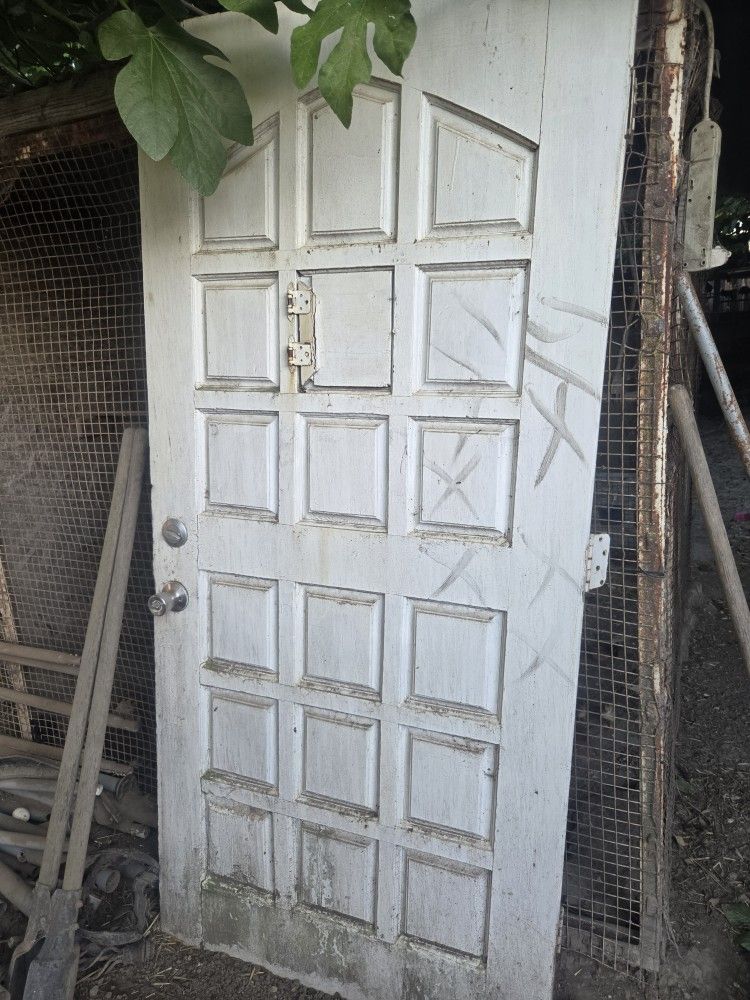 Heavy Solid Wood Door