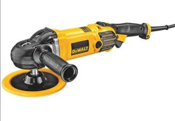 DeWalt 7"/9" Right Angle Variable Speed Polisher