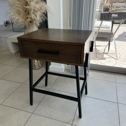 Side Table With Drawer