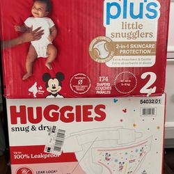Size 2 And 3 Diapers