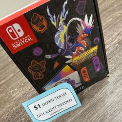 Nintendo Switch OLED Pokémon Edition New -PAYMENTS AVAILABLE FOR AS LOW AS $1 DOWN - NO CREDIT NEEDED