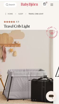 Babybjorn 
Travel Crib Light