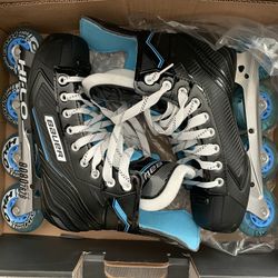 Men’s Bauer Black and Blue Roller Skates