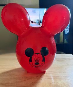 Mickey Red Balloon Popcorn Bucket