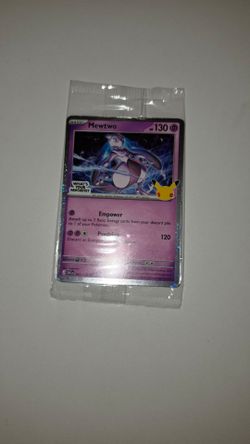 Pokemon 30th Anniversary Mewtwo Promo Card Target Exclusive NEW/SEALED