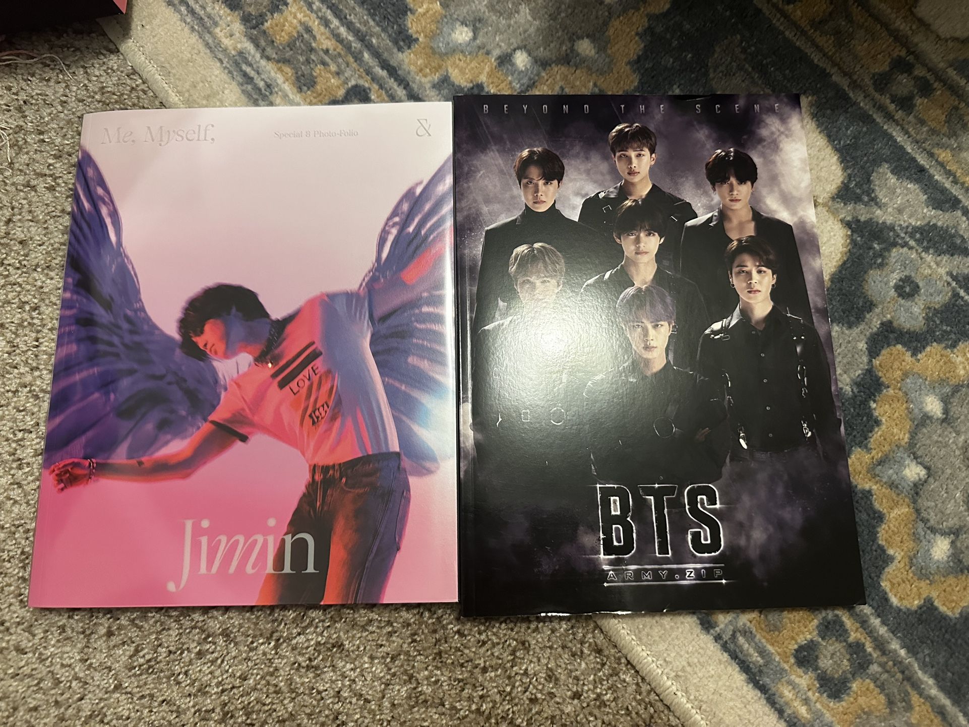 BTS and Jimin magazine