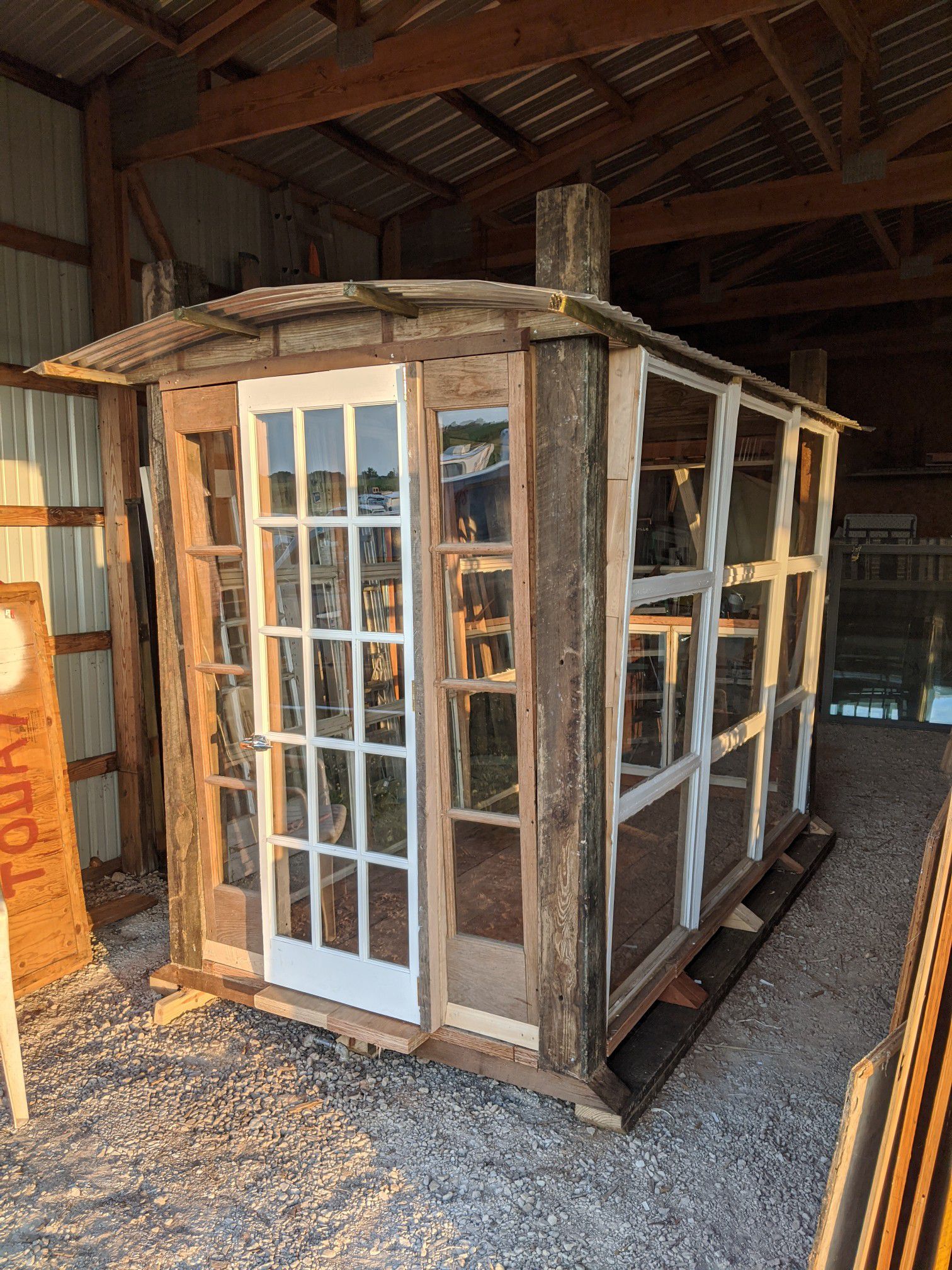 Greenhouse, she shed, playhouse