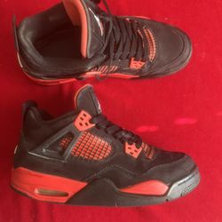 Air Jordan 4 Retro “Red Thunder”  Size 7y 