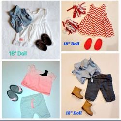 Doll Clothes Our Generation Doll - $5 Each Outfit 