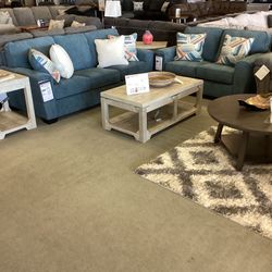 Cashton Sofa and Loveseat Set