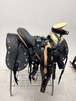 Montura de cuero