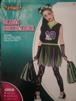 ZOMBIE CHEERLEADER COSTUME