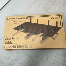 Cast Iron Habachi BBQ Grill