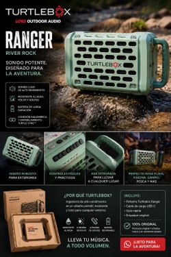 Turtlebox ranger speaker new