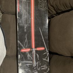 Star Wars The Black Series Kylo Ren Force FX Deluxe Lightsaber (opened)