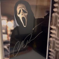 Scream Ghost Face Signed Photo
