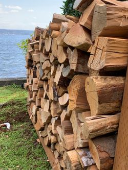 Dry Hardwood Firewood Maple Alder Cherry Quarter Half Cords