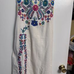Beautiful Artisanal dress,handled Embroidery 