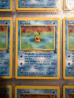 Pokemon Psyduck Blackstar Promo