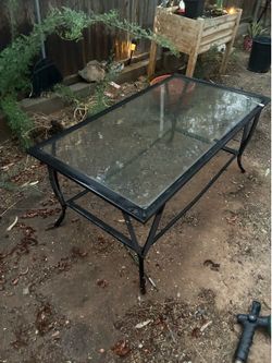 Patio table