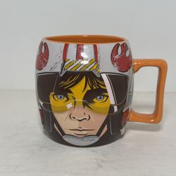 Star Wars - LUKE SKYWALKER Coffee Mug Cup X-WING PILOT Disney Store Exclusive