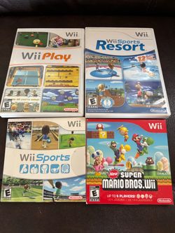 Nintendo Wii Games Bundle – Lot of 4