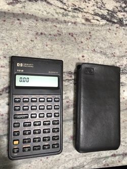 Hewlett-Packard 10B financial scientific calculator