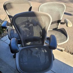 Herman Miller Aeron Office Desk Chairs 
