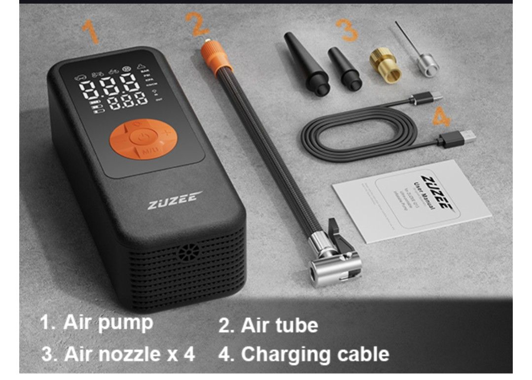 Portable Air Inflation Pump