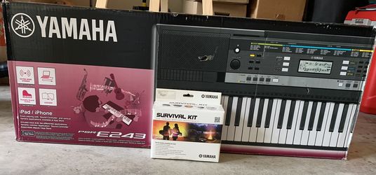 Yamaha PSR-E243 Keyboard And Survival Kit