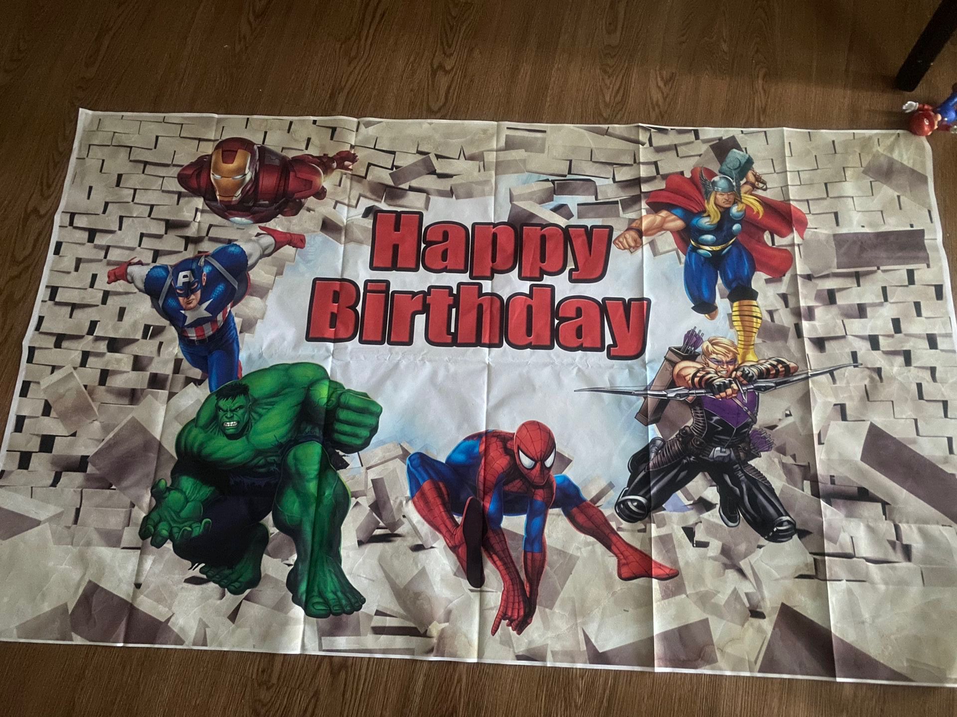 Marvel Superheroes Backdrop