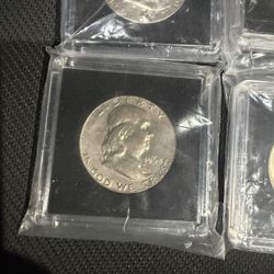 Franklin Silver Half Dollars