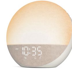 Odokee H03 Sunrise Alarm Clock With Bluetooth Speaker 