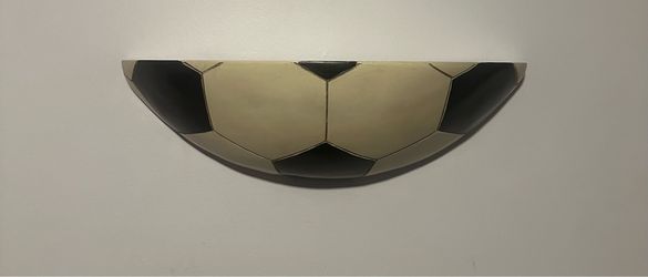 Adorable soccer ball shelf