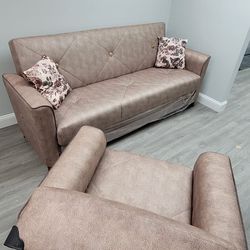 Sofa And Armchair 