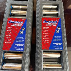 3/8 Socket Set Duralast Lifetime W