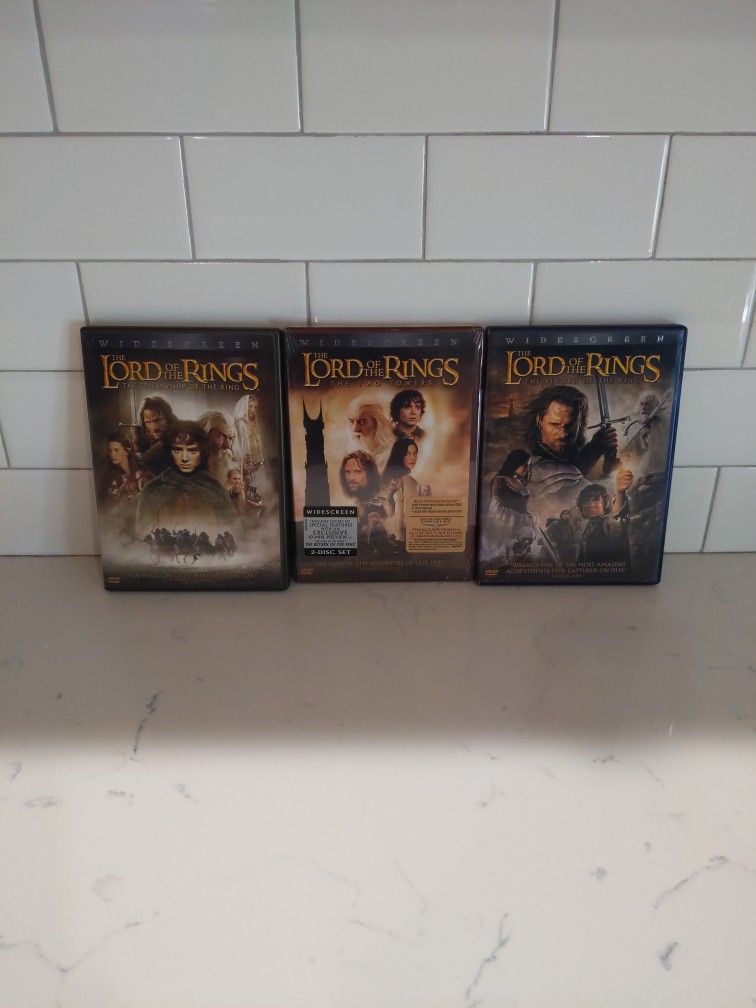 Lord of Rings DVD Movies