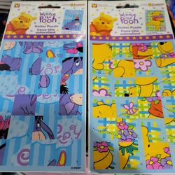 Winnie The Pooh Puzzle Stickers