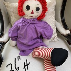 3FT VINTAGE RAGGEDY ANN